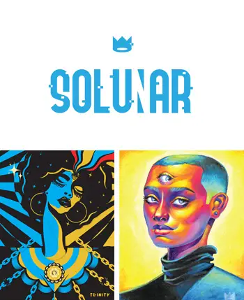 Solunar Gallery Card Decorative Invitation