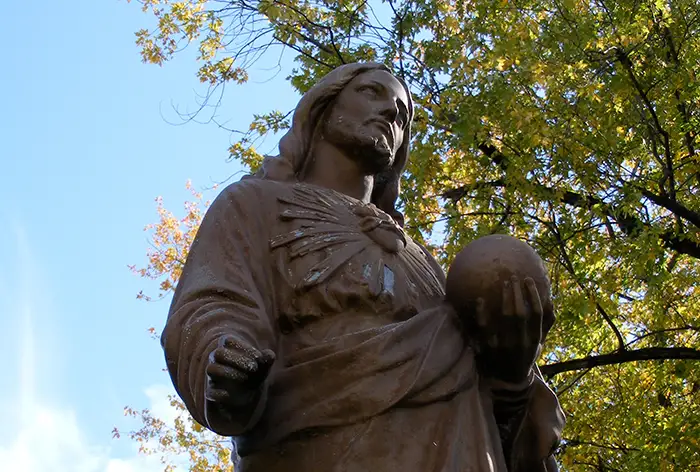 a statute named Christ the King