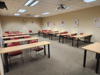 An Exercise Science professor speaking to students.