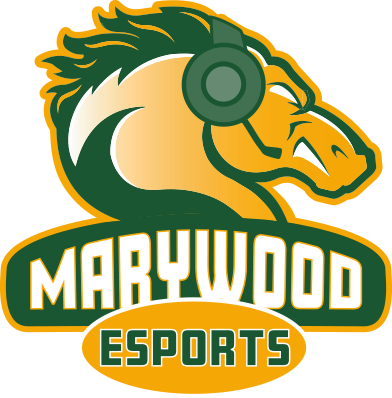 The Marywood University E-sports logo