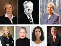 Left to right from top: Breen, Lynett, Clauss, Lori, Ferrario, Cognetti, Gavin