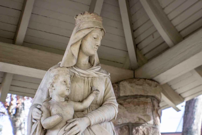A statued named Our Lady Victory