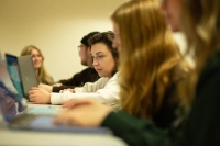 Students Working on Computers at Marywood