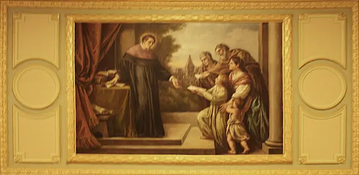 a portrait of st. Ives